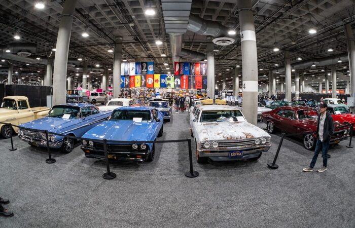 Black Classics Car Club at 2023 LA Auto Show