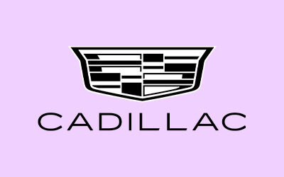 LAAS 2025 Automaker Logos – Cadillac Pink Background LAAS 2025 Automaker Logos - Cadillac Pink Background